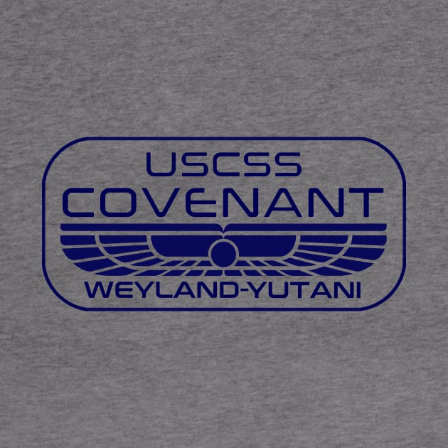 USCSS Covenant crew tee by udezigns